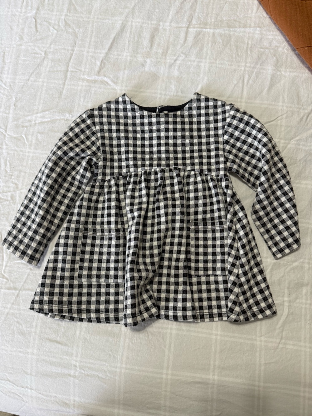 Zara Gingham Toddler Dress